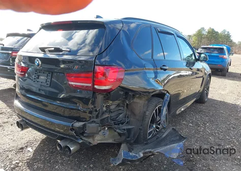 2016 BMW X5 M z USA, uszkodzony, nr VIN 5YMKT6C59G0R78296